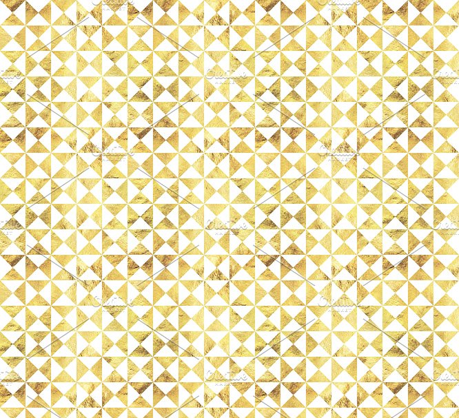 帝王几何金箔图案背景  Regal Geometric Gold Foil Patterns插图(3)