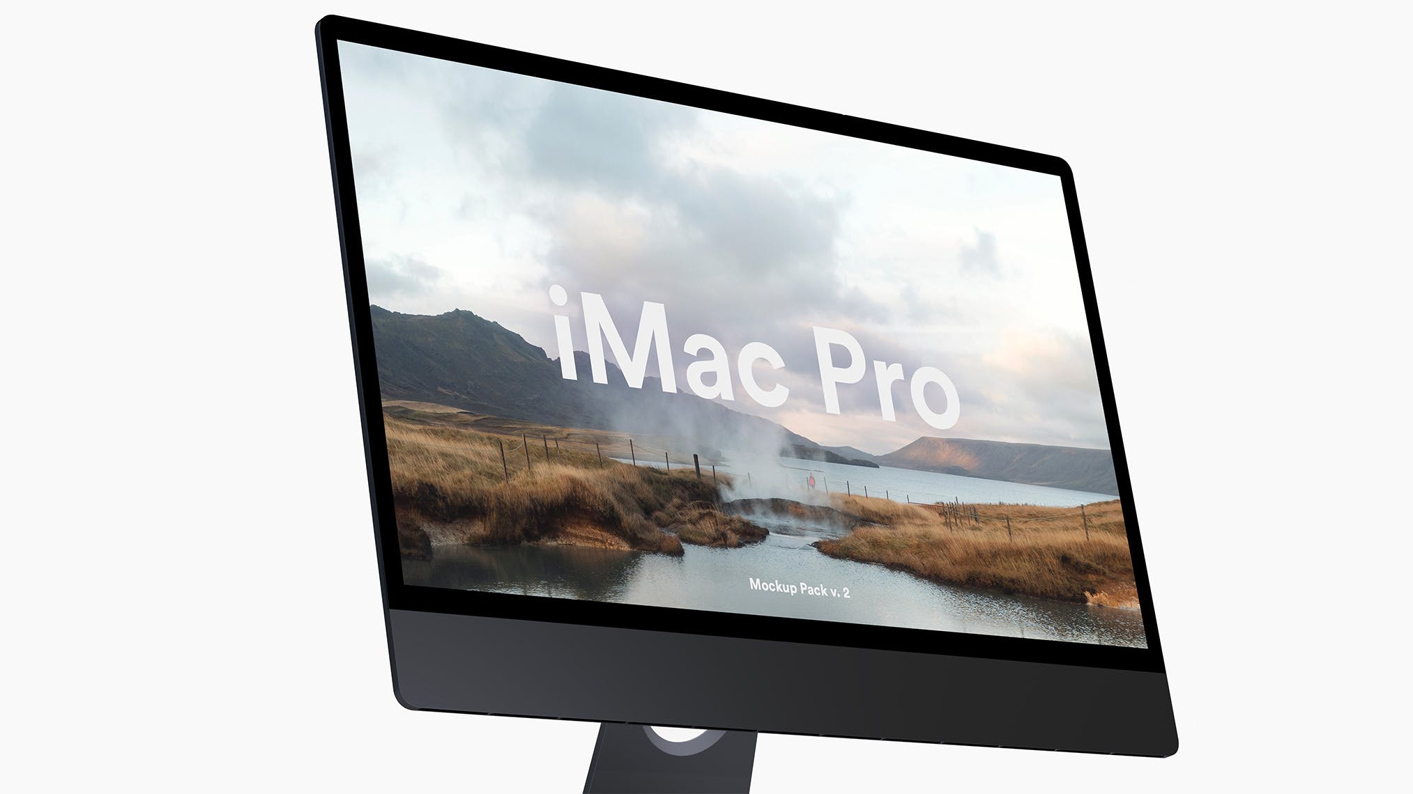 5K高分辨率iMac Pro一体机多角度样机模板 iMac Pro Kit插图11