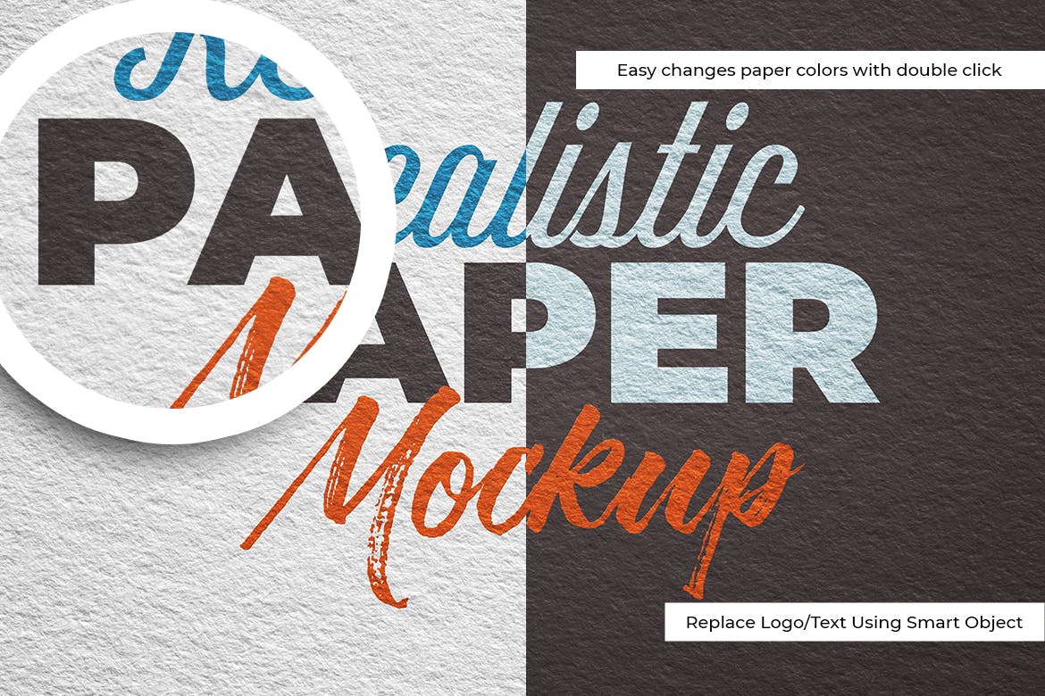 Logo/商标设计印刷效果图样机v3 SGM – Paper Logo Mockup.03插图(2)