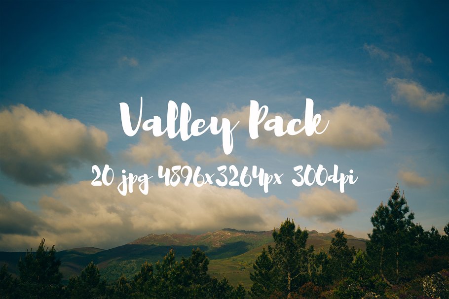 山谷风景高清照片素材 Valley Pack photo pack插图5