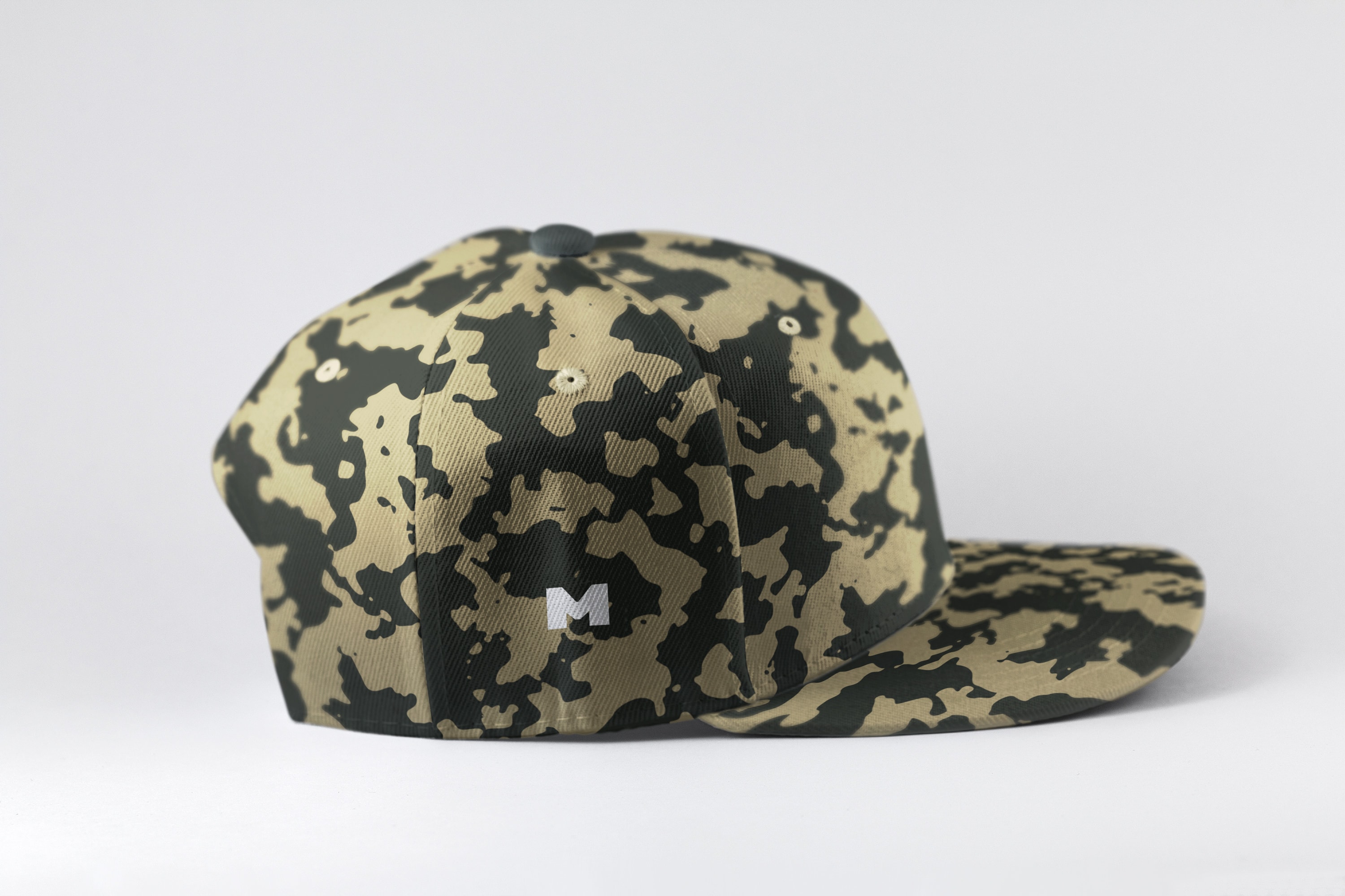 运动帽品牌侧视图设计样机01 Sports Cap Side View Mockup 01插图4