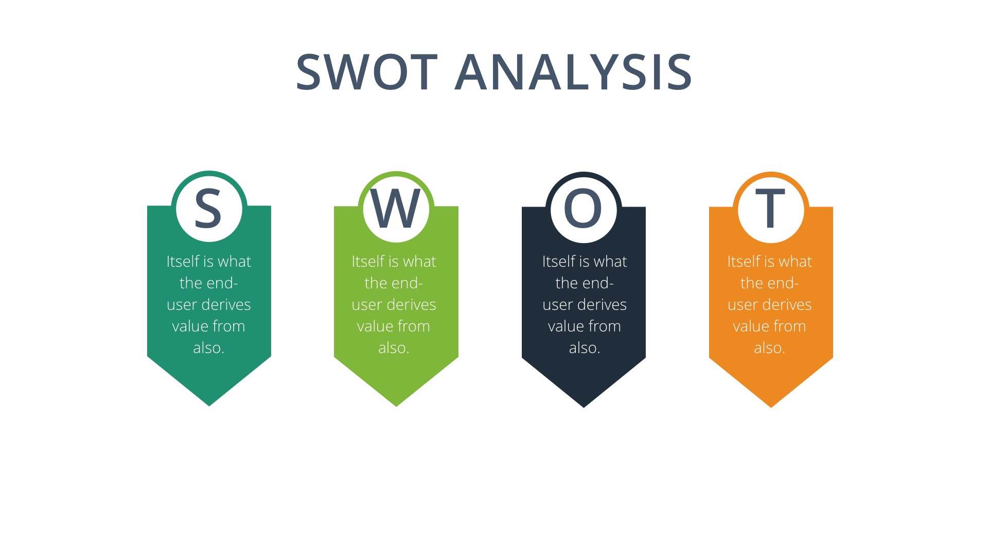 免费幻灯片模版之统计展示 Free SWOT Analysis Google Slides Template插图(2)