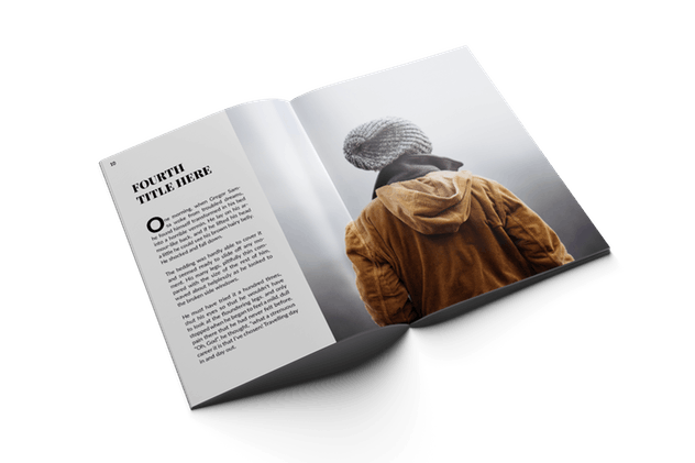 时尚高端多用途的杂志画册设计模板 Blanc Magazine插图(5)