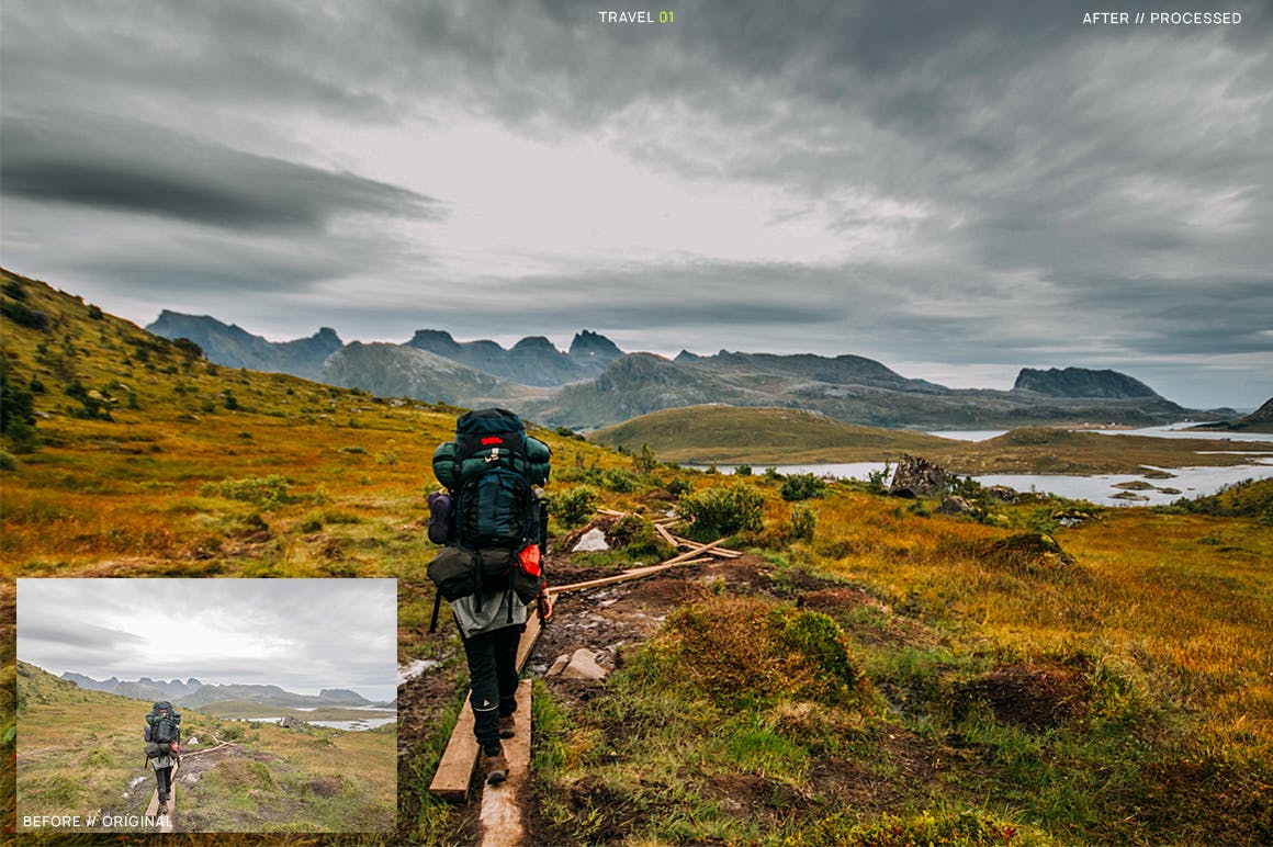 24款旅游摄影LR调色预设下载 24 Travel The World Lightroom Presets + Mobile插图(1)