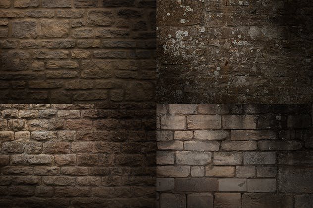 20款石墙纹理背景合集 Stone Wall Textures / Backgrounds插图(5)