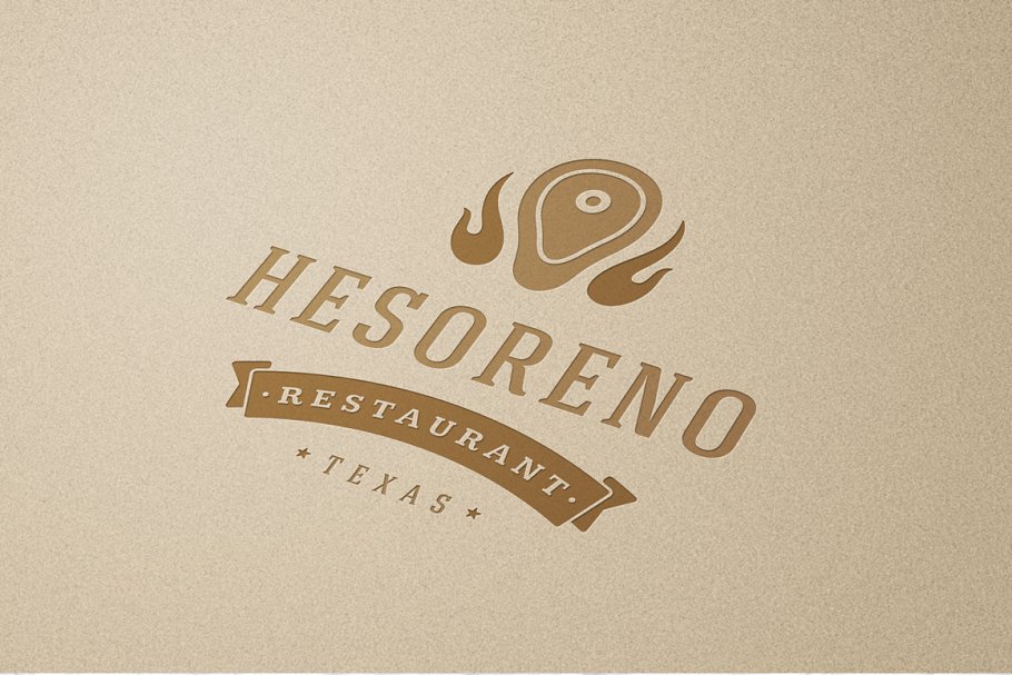 80款西餐厅品牌Logo和徽标模板 80 Restaurant Logotypes and Badges插图(2)