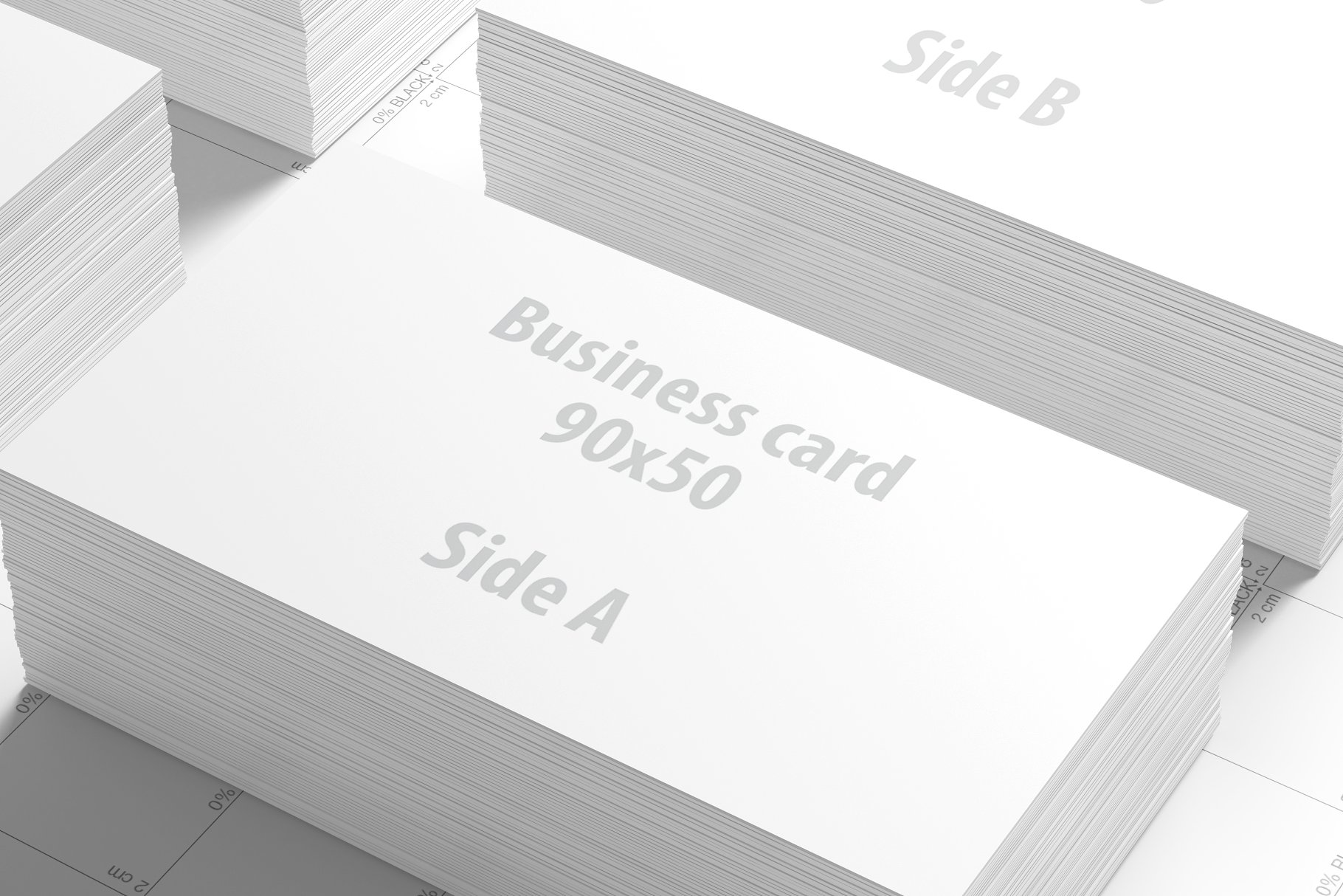标准企业名片样机模板 Standard Business Cards Mockups v.1插图5