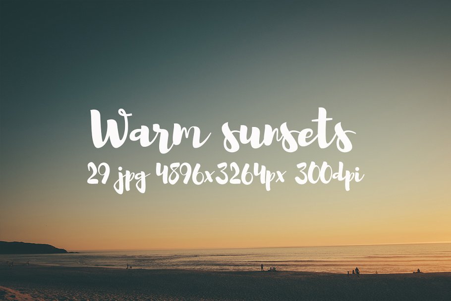 温暖的日落高清照片素材 Warm sunsets photo pack插图1