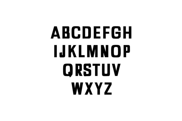 印刷排版网页设计无衬线字体 Adyson A Sans Serif Font Family插图1