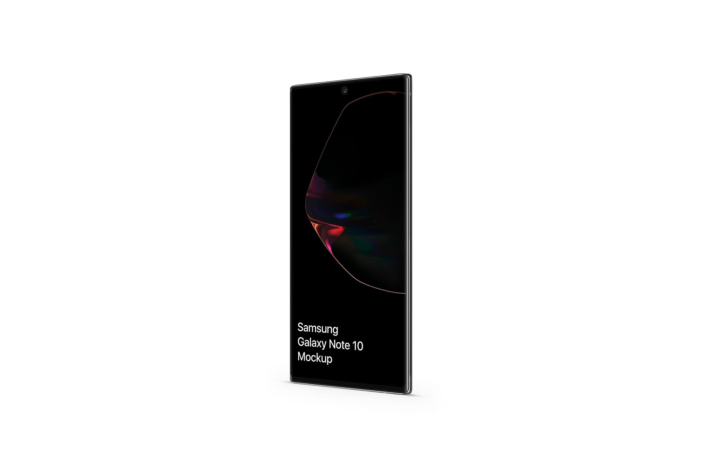 三星Galaxy Note 10手机样机模板 Samsung Galaxy Note 10 Mockup 1.0插图(3)