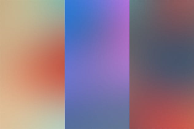 平滑渐变单色背景图片素材v3 Blur – Smooth Backgrounds V3插图(3)
