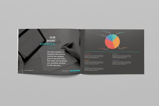 部门/企业/行业年终报告画册设计模板 Annual Report插图(8)
