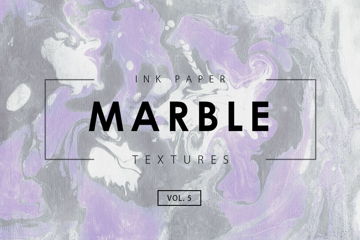 水彩颜料大理石质感肌理纹理背景素材V5 Marble Ink Textures 5插图