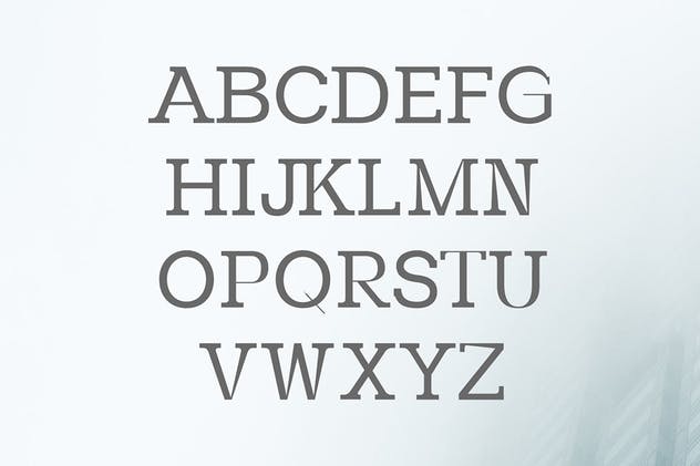 现代时尚优雅圆形衬线字体家族 Paulose Modern Serif Font Family插图1