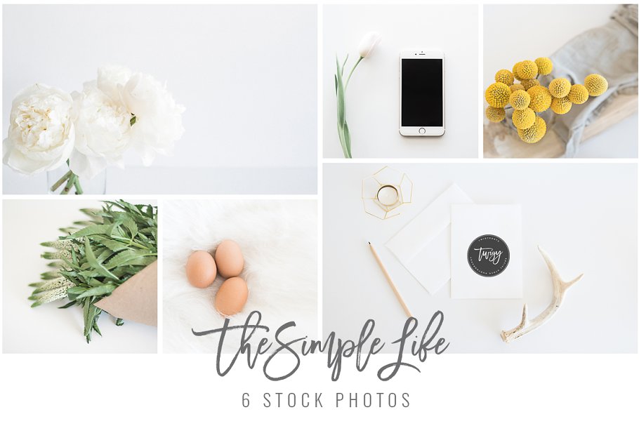 简约生活场景样机模板 Simple Life Stock Photos + 4 FREE插图(1)