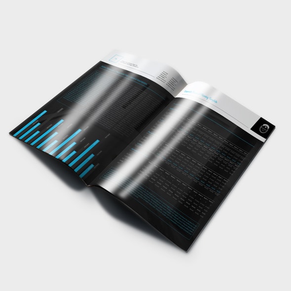 科技感超强的企业财务规划杂志模板下载[indd]插图