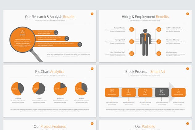 业务发展规划方案PPT幻灯片设计模板 Business Development PowerPoint Template插图(8)