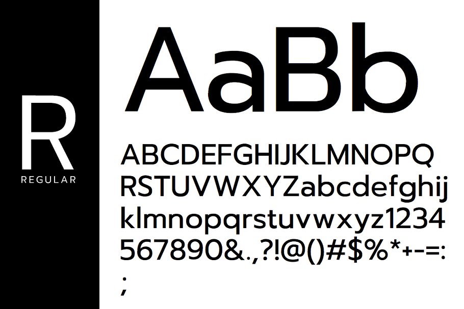 极简主义平面印刷排版无衬线英文字体/网页字体 METZLER Minimal Typeface + Web Font插图4