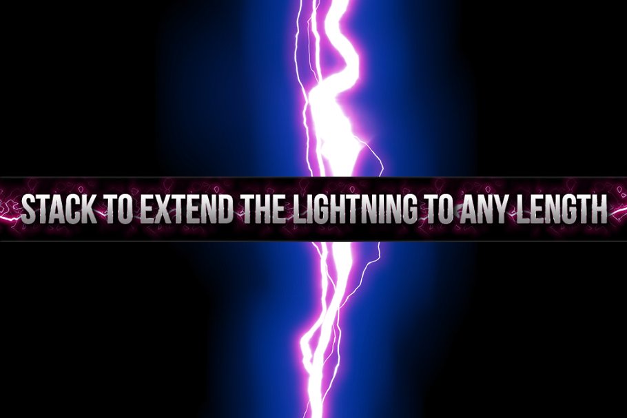 180种电流通电效果PS笔刷 180 Electrifying Lightning Strikes插图(3)