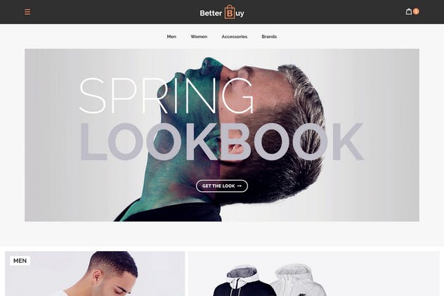 现代化电商网站设计UI套件 Better Buy – E-Commerce PSD UI Kit插图(1)