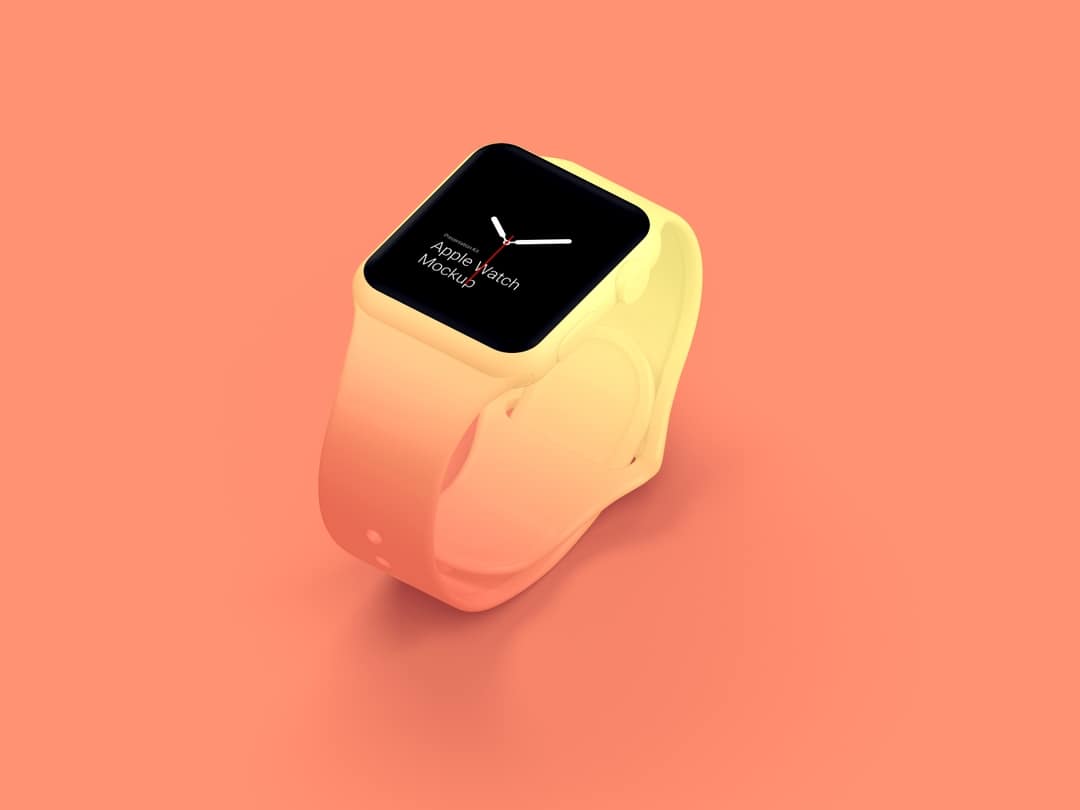 超级主流桌面&移动设备样机系列：Apple Watch 智能手表样机 [兼容PS,Sketch;共2.92GB]插图(8)