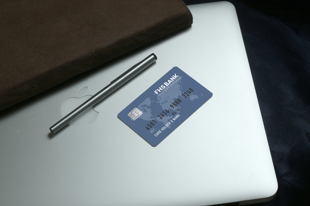 信用卡银行卡外观设计样机 Credit Card Mockups插图(4)