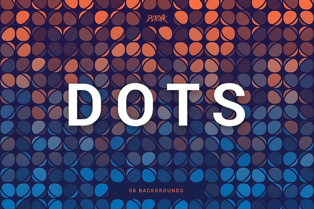 圆点彩色派对背景 Dots | Colorful Party Backgrounds插图2