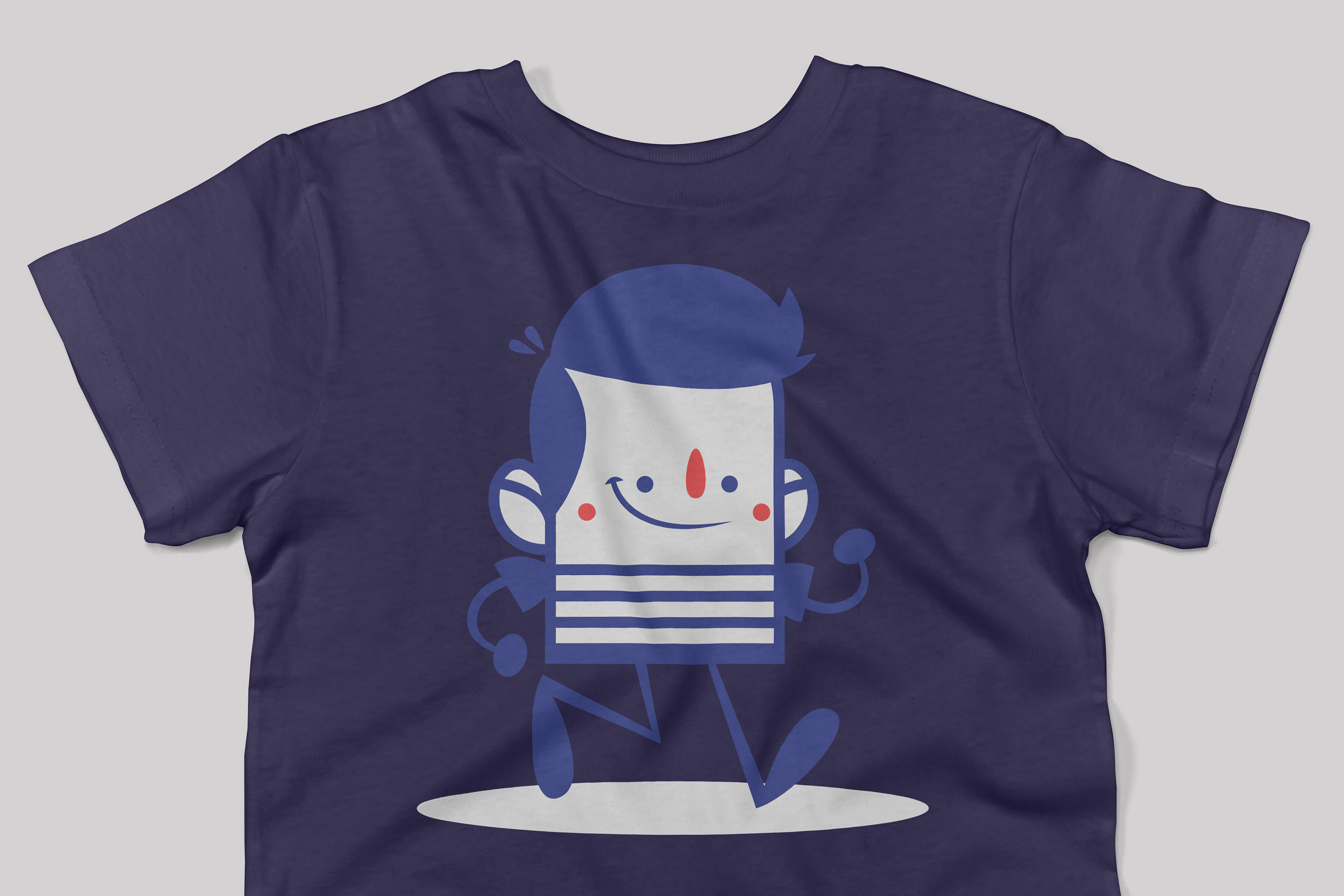 儿童短袖T恤图案印花设计展示样机 Toddler’s Short-Sleeve Mockup Pack插图1