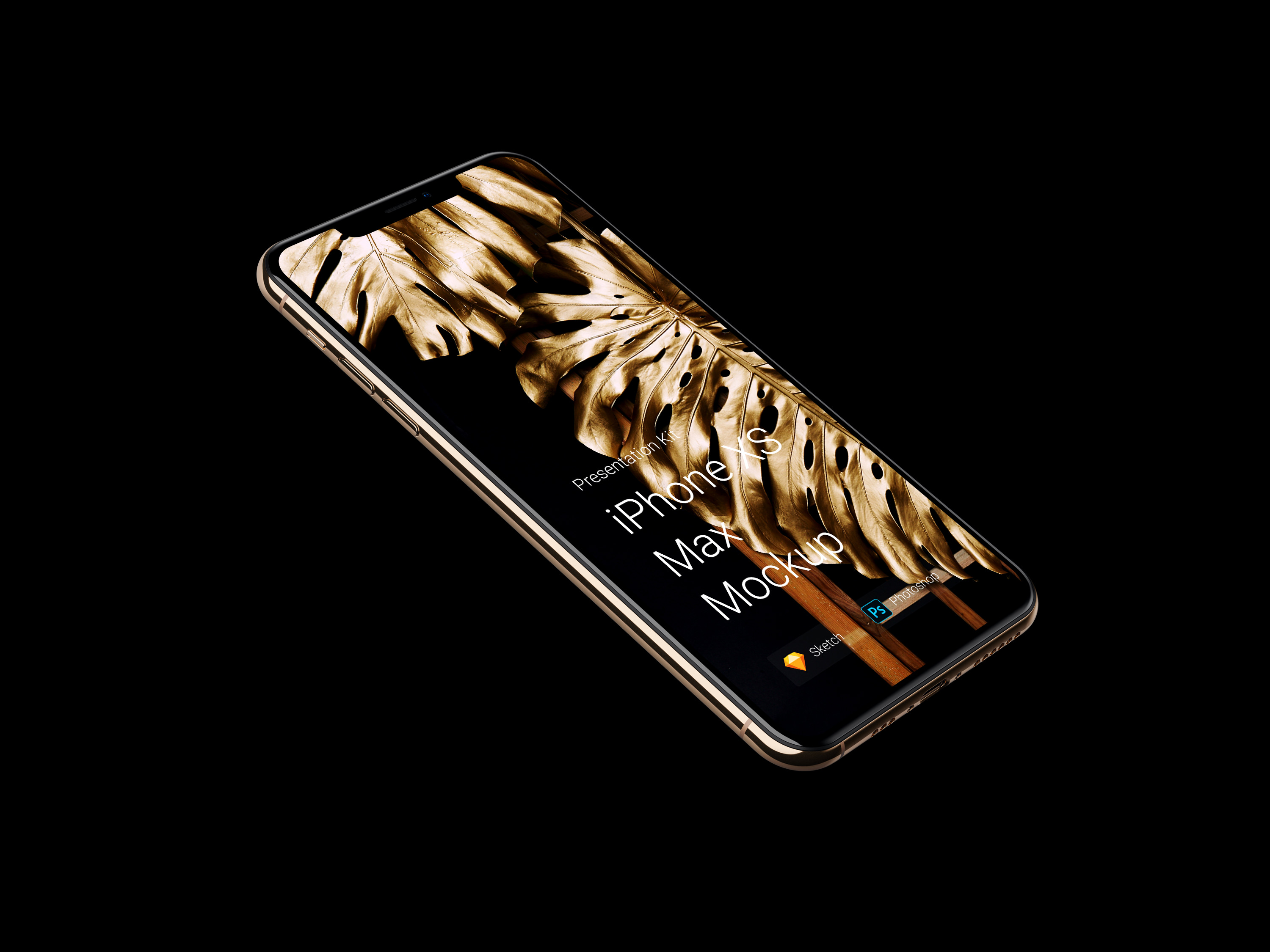 高品质五星好评 iPhone Xs 和 iPhone Xr 样机 [PSD&SKETCH]插图