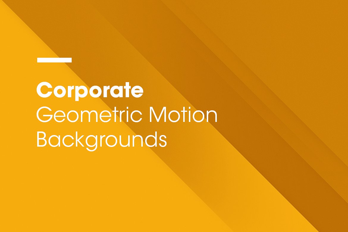 抽象几何背景v2 Corporate | Motion Backgrounds | V02插图3