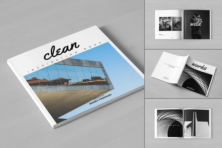 20款创意画册企业文宣手册模板 Big Bundle – 20 Creative Brochures插图18