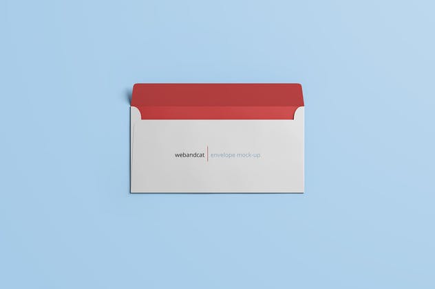 创意信封设计制作展示样机模板 Envelope DL Mock-up插图(6)
