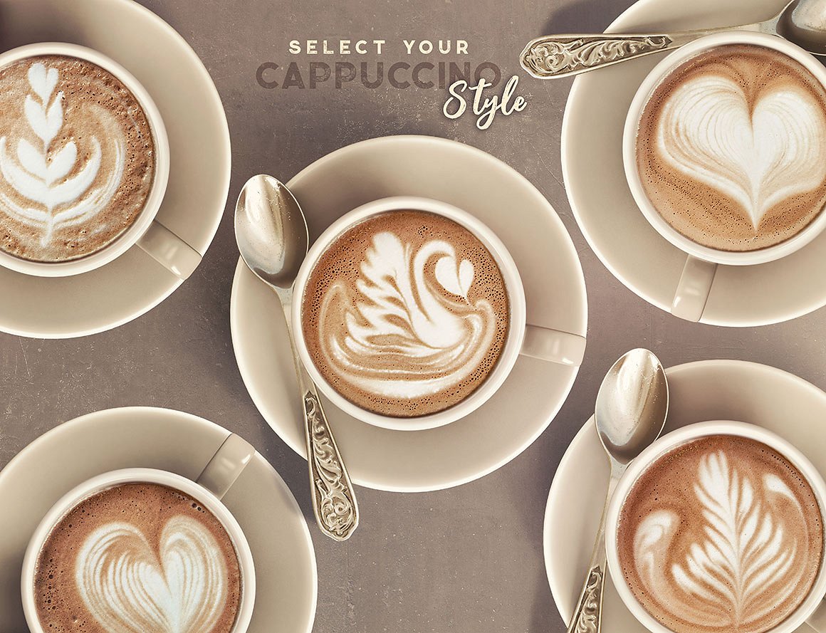 高品质的咖啡&咖啡师展示模型Mockups下载[png,jpg,otf,tif]插图(9)