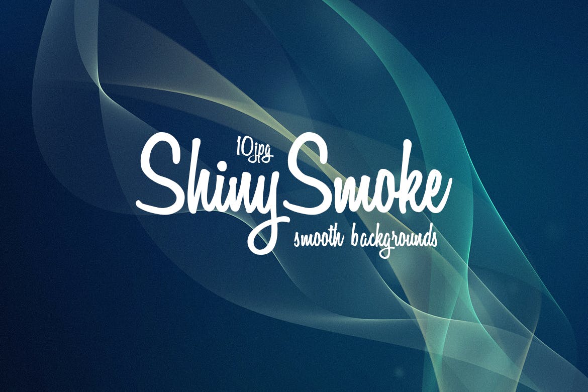 平滑烟雾光线背景素材 Shiny Flow Smoke Backgrounds插图