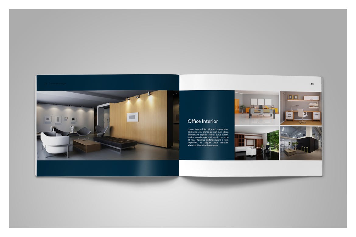 简约设计风格产品目录画册设计模板 Simple Brochure Catalog插图(10)