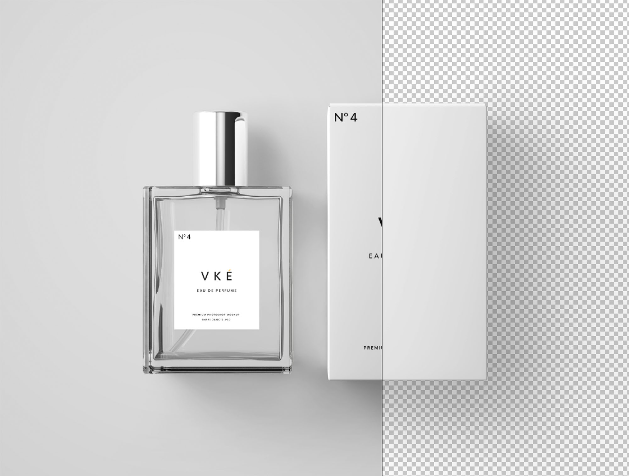 香水瓶＆香水包装盒外观设计样机模板 Perfume Package Mockup插图(8)