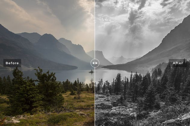 100款风景旅行照片后期处理调色LR预设合集 100 Landscape Lightroom Presets Pack插图(5)