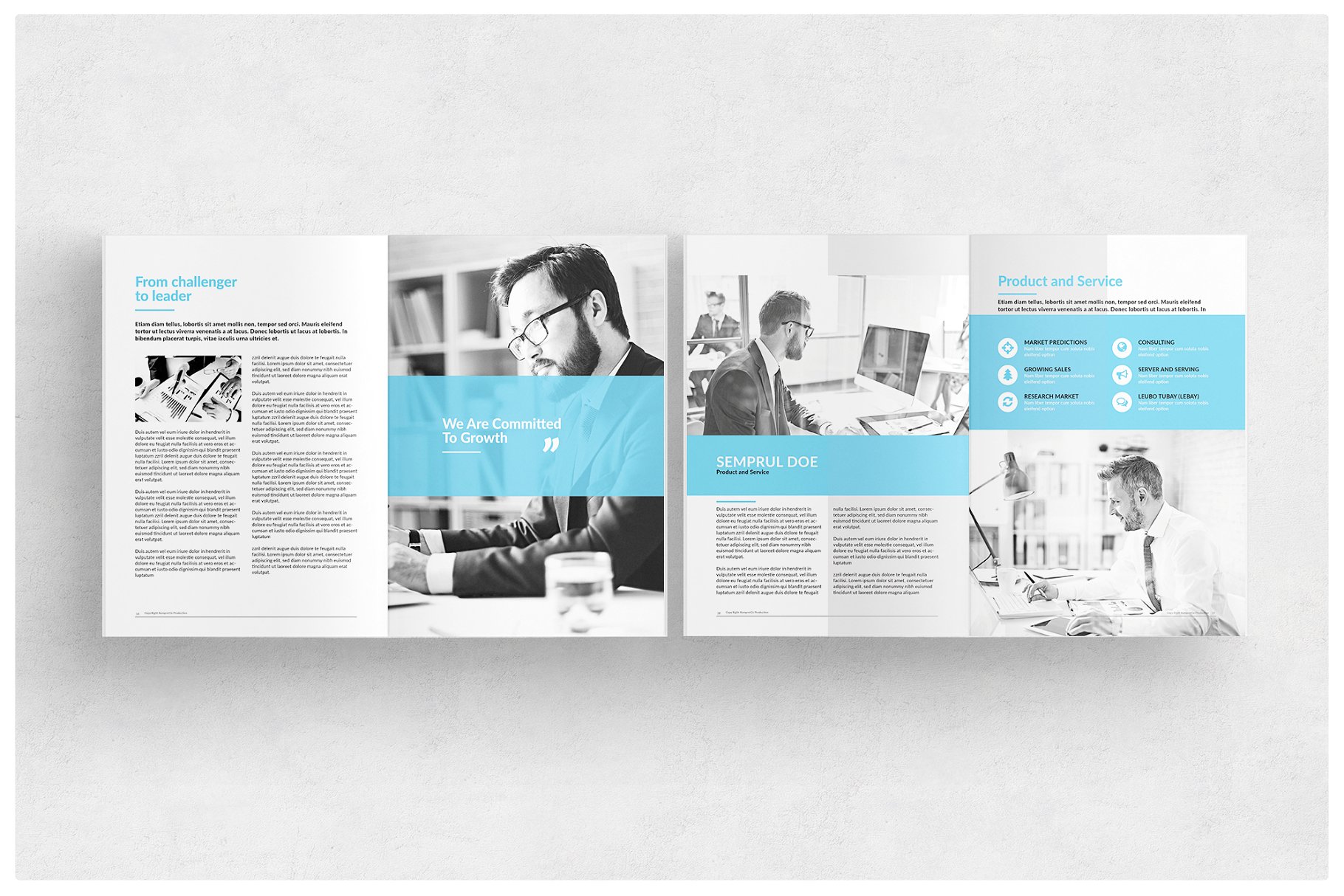 企业宣传产品介绍画册模板 Brochure插图(5)