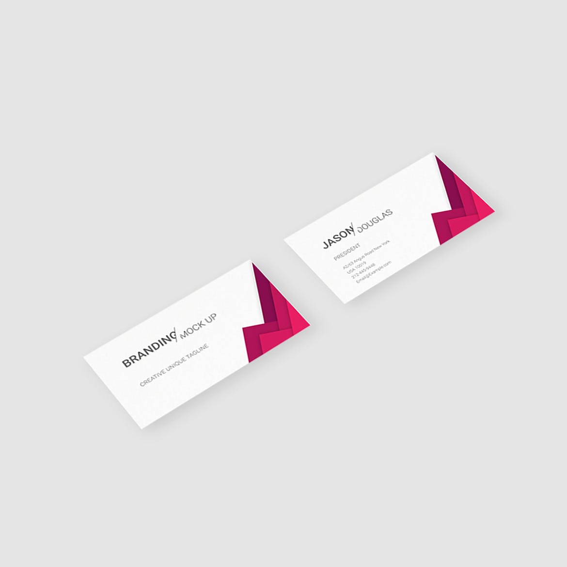 企业VI标识设计预览办公用品套件样机 Branding Identity – Material Triangle for Psd插图(8)