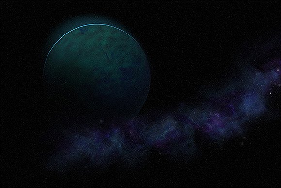 30款科技紫色炫酷星空海报背景 30 Spacescapes插图16