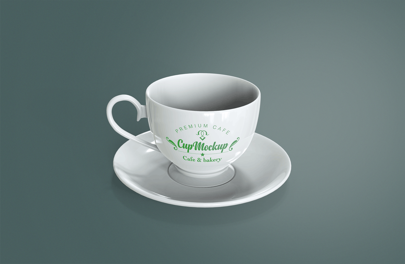 陶瓷茶杯咖啡杯外观设计样机模板v2 Cup Mockup 2.0插图4