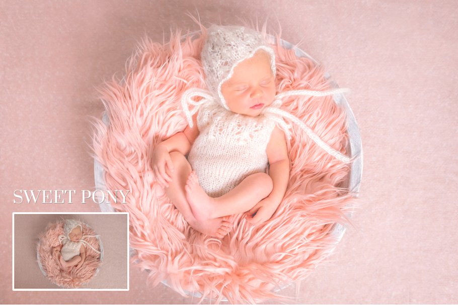 婴儿&儿童摄影照片后期处理PS动作 Baby & Child Photoshop Actions插图(2)