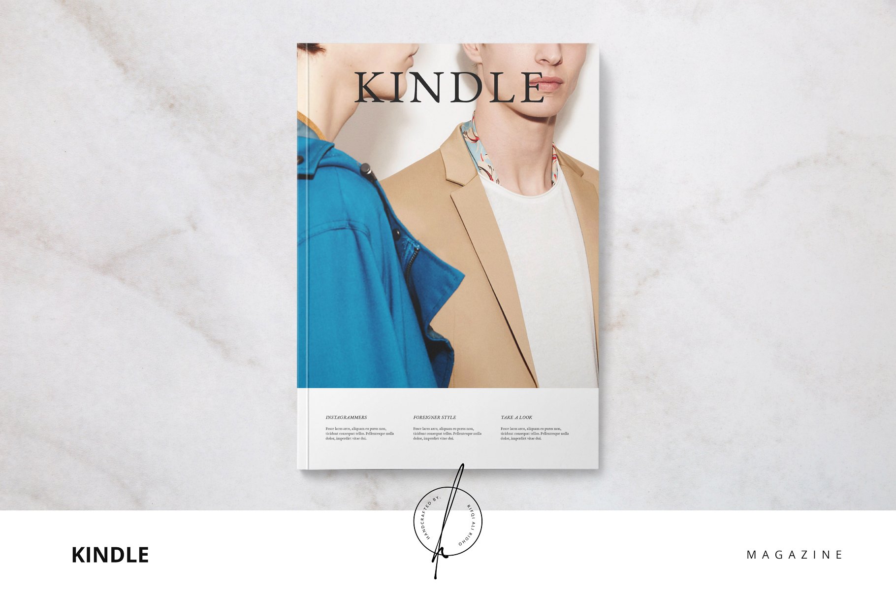 Kindle电子杂志模板 Kindle Magazine插图