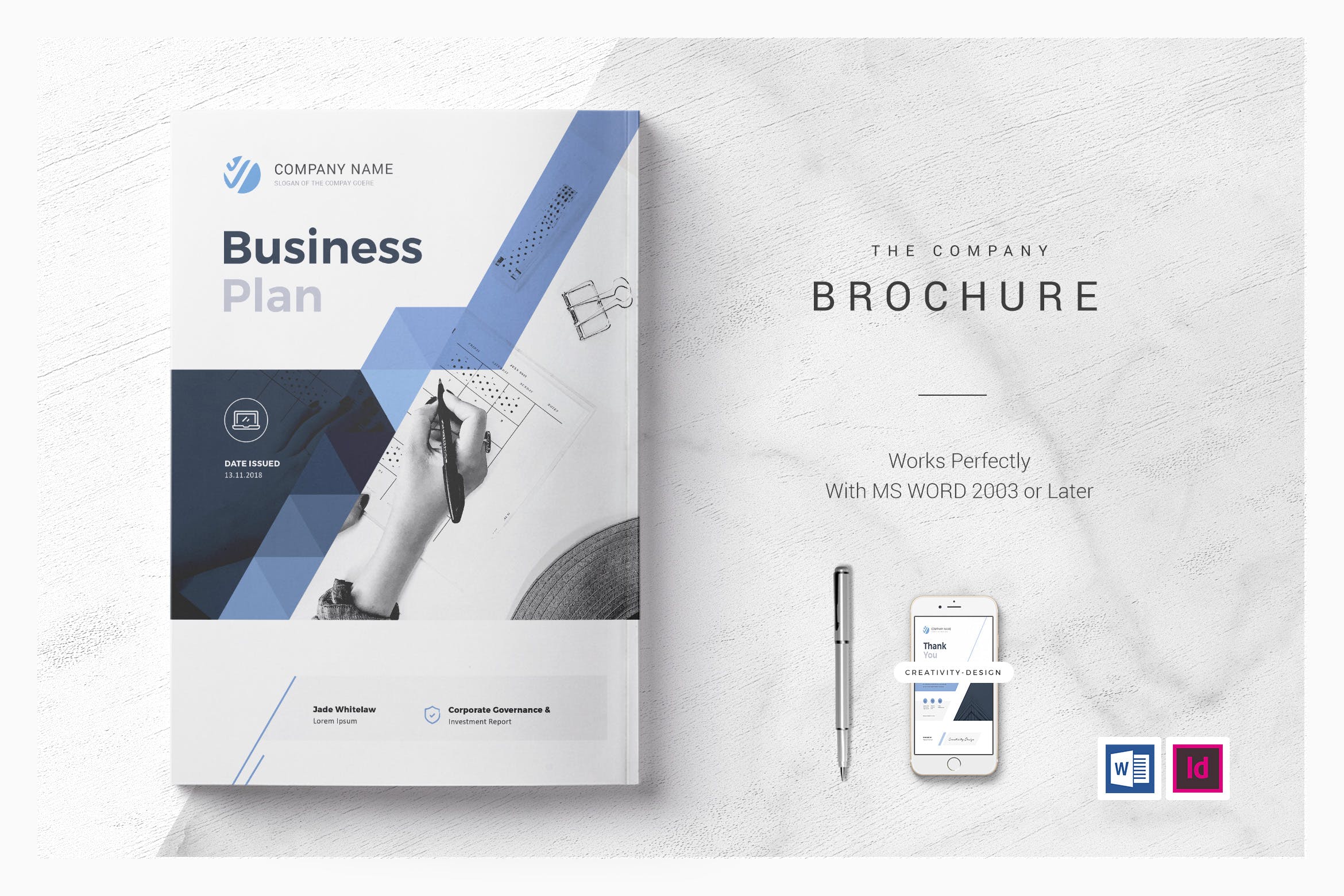 商业计划书/商业规划书设计模板 Business Plan插图