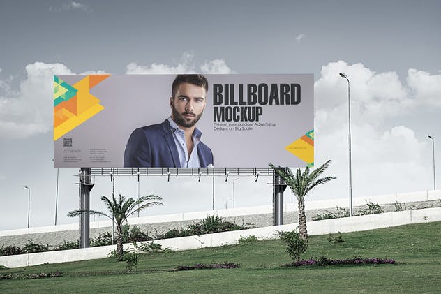 城市公路广告牌/招牌展示样机 Billboard Mockups插图(5)