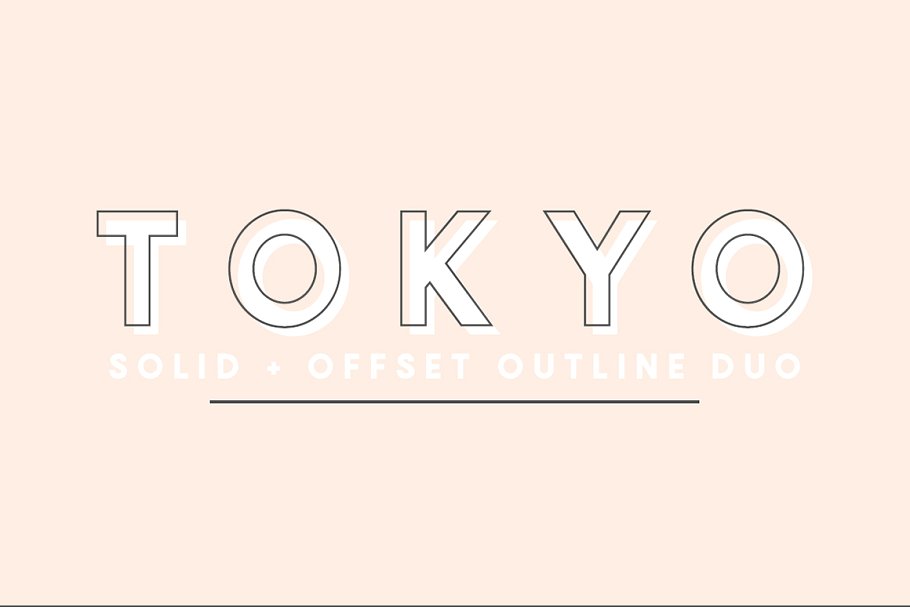 东京热？NO, 只是一款无衬线英文字体 Tokyo | A Designer Font Duo插图(8)