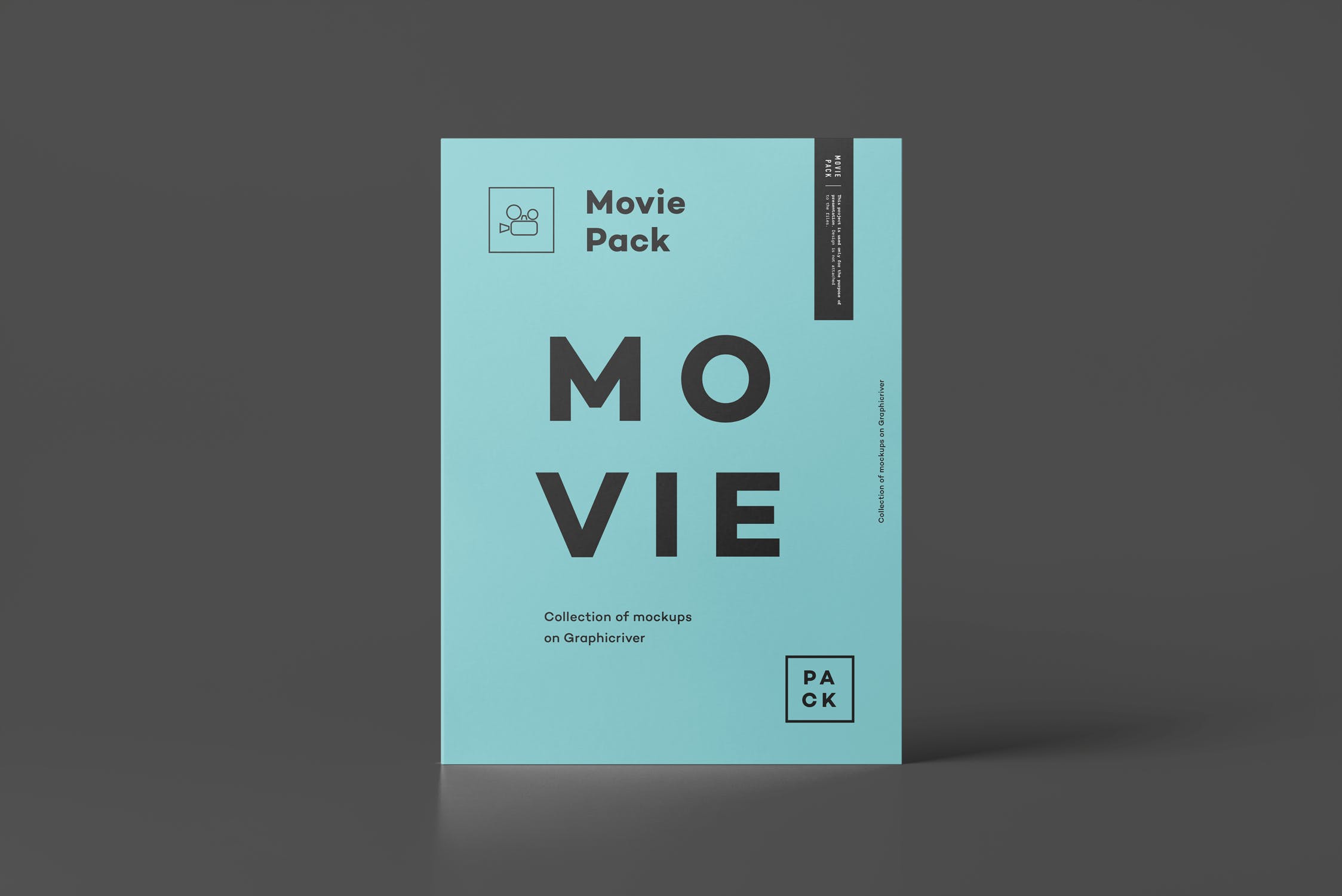 电影DVD包装盒外观设计样机3 Movie Pack Mock-up 3插图(12)