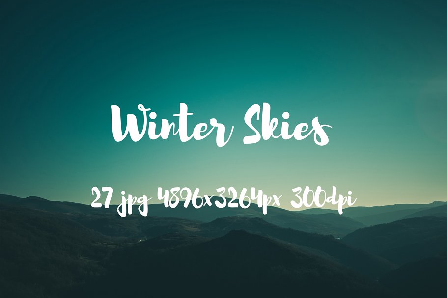 冬季天空照片素材合集 Winter skies photo pack插图(2)