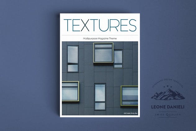 杂志排版设计模板 Textures Magazine插图(15)