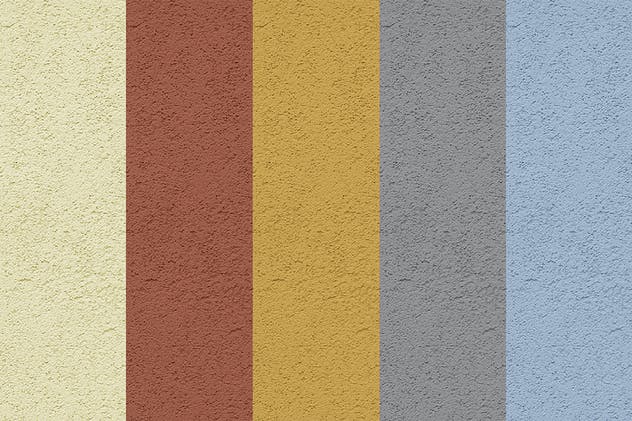 灰泥墙壁无缝纹理素材 Stucco Seamless Textures插图(5)